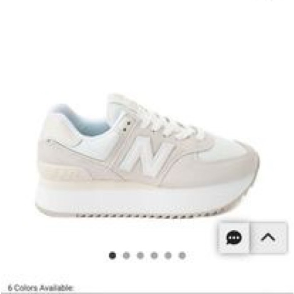 New balance plat form sneakers